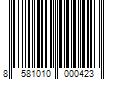 Barcode Image for UPC code 8581010000423