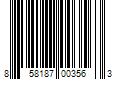 Barcode Image for UPC code 858187003563