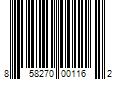 Barcode Image for UPC code 858270001162