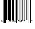 Barcode Image for UPC code 858380002202