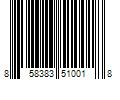 Barcode Image for UPC code 858383510018