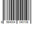 Barcode Image for UPC code 8584004040108