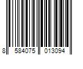 Barcode Image for UPC code 8584075013094