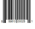 Barcode Image for UPC code 858610000251