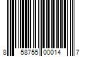 Barcode Image for UPC code 858755000147