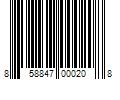 Barcode Image for UPC code 858847000208