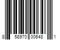 Barcode Image for UPC code 858970006481