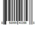 Barcode Image for UPC code 858999403568