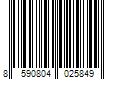 Barcode Image for UPC code 8590804025849