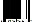 Barcode Image for UPC code 859100007835