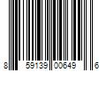 Barcode Image for UPC code 859139006496