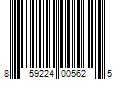 Barcode Image for UPC code 859224005625