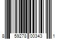 Barcode Image for UPC code 859278003431