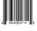 Barcode Image for UPC code 859340007145