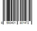 Barcode Image for UPC code 8593401801472