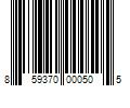 Barcode Image for UPC code 859370000505