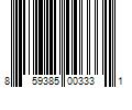 Barcode Image for UPC code 859385003331