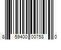 Barcode Image for UPC code 859400007580