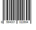 Barcode Image for UPC code 8594001022694