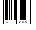 Barcode Image for UPC code 8594043200036