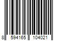 Barcode Image for UPC code 8594165104021