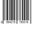 Barcode Image for UPC code 8594215760016