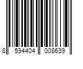 Barcode Image for UPC code 8594404008639