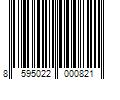 Barcode Image for UPC code 8595022000821