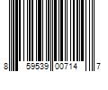 Barcode Image for UPC code 859539007147