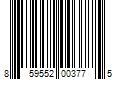 Barcode Image for UPC code 859552003775