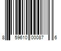 Barcode Image for UPC code 859610000876