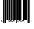 Barcode Image for UPC code 859661006001