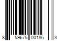 Barcode Image for UPC code 859675001863