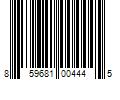 Barcode Image for UPC code 859681004445