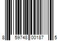 Barcode Image for UPC code 859748001875