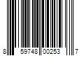 Barcode Image for UPC code 859748002537