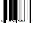 Barcode Image for UPC code 859748003831