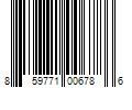 Barcode Image for UPC code 859771006786