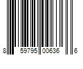 Barcode Image for UPC code 859795006366