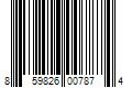 Barcode Image for UPC code 859826007874