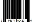 Barcode Image for UPC code 859871004200