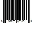 Barcode Image for UPC code 859875003155