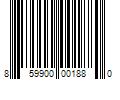 Barcode Image for UPC code 859900001880