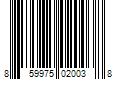 Barcode Image for UPC code 859975020038