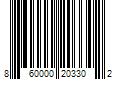 Barcode Image for UPC code 860000203302