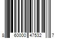 Barcode Image for UPC code 860000475327