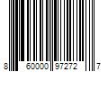 Barcode Image for UPC code 860000972727