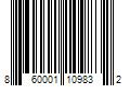 Barcode Image for UPC code 860001109832