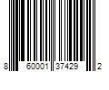 Barcode Image for UPC code 860001374292