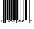 Barcode Image for UPC code 860001978407